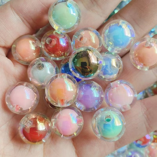 Lucky Seven-Colored Beads within Beads--Cathy shop